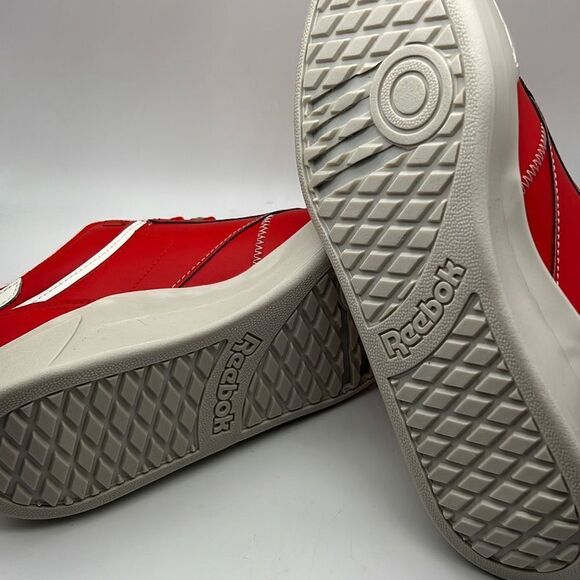 Reebok Classic Red and White Sneakers - Picture 10 of 11